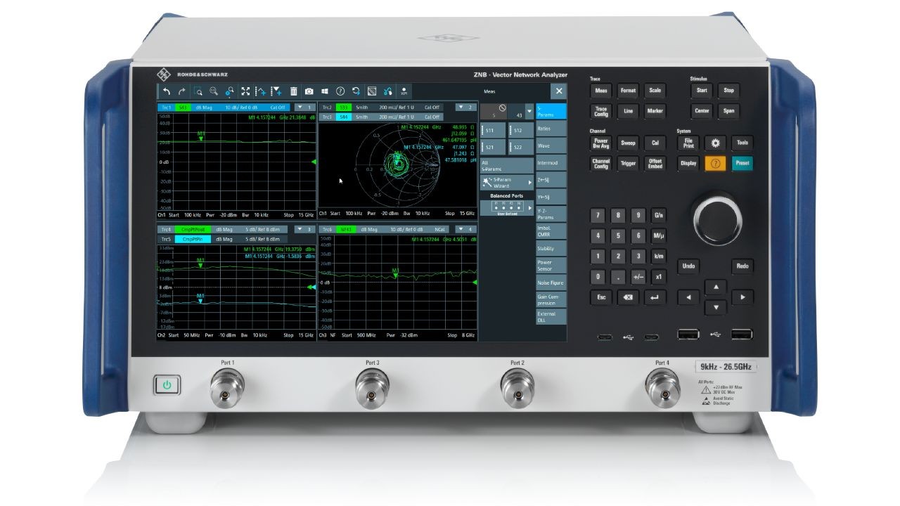R S? ZNB 3000/3004/3020矢量網(wǎng)絡(luò )分析儀